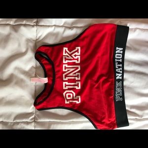 Highneck PINK sport bra